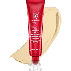 FV Waterproof Liquid Foundation with Matte Finish, Lightweight, Oil-Free, Natural Look
